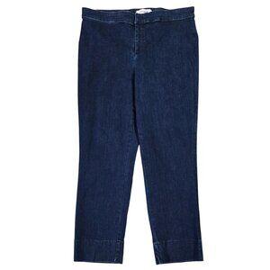 Lila Ryan Brighton Dark Wash Straight Leg Denim Trouser Capsule Classic